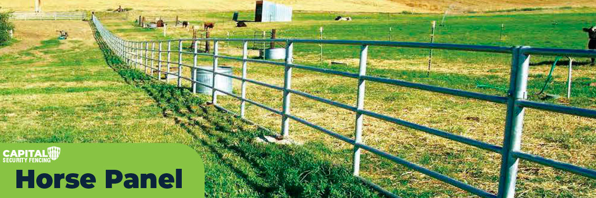 Horse panel cover
